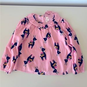 Catimini llama shirt 3T